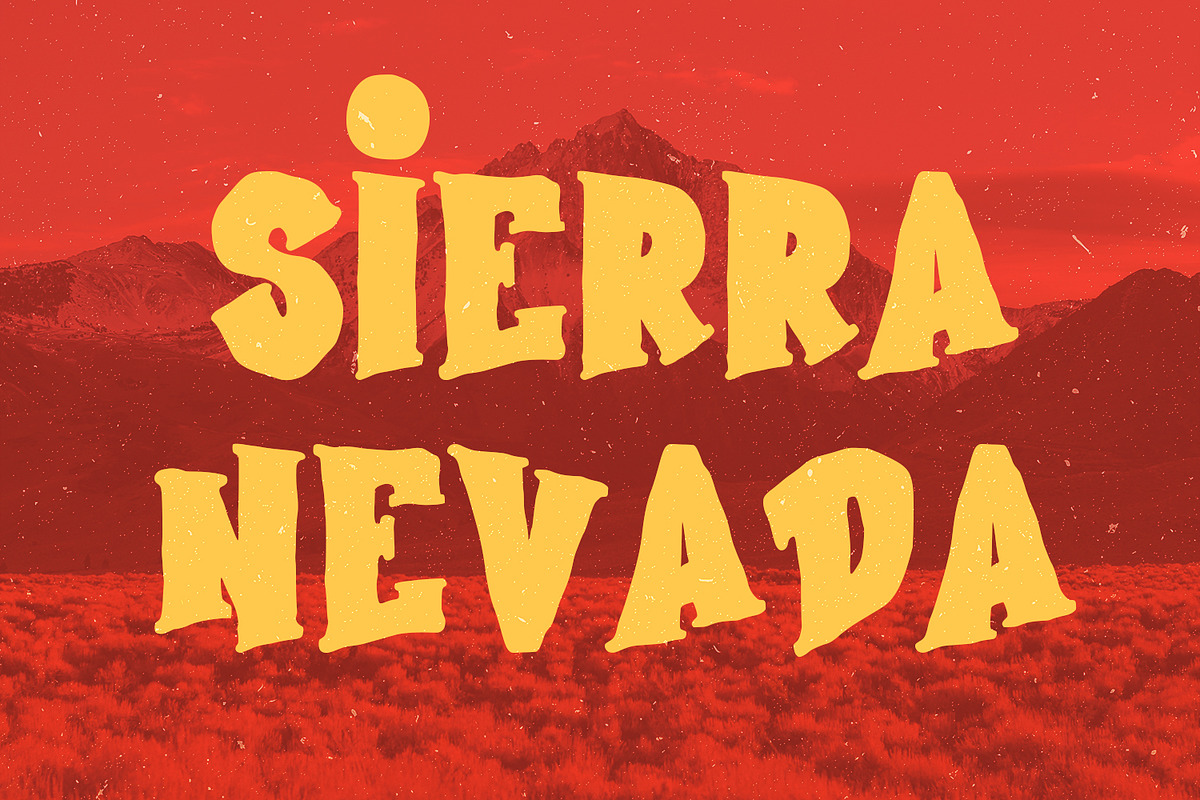Lebossh Vintage Display Typeface, a Handwritten Font by Maulana Creative (Photo 5 of 7)