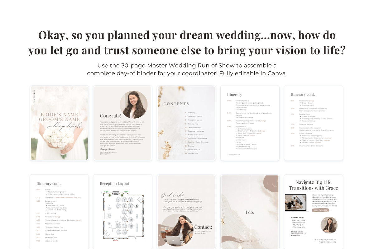 The Master Wedding Planner, a Templates & Theme by Trisney Janine (Photo 2 of 7)