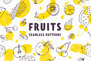 Fruits patterns, a Pattern Graphic by Hellgram (Thumbnail 1 of 6)