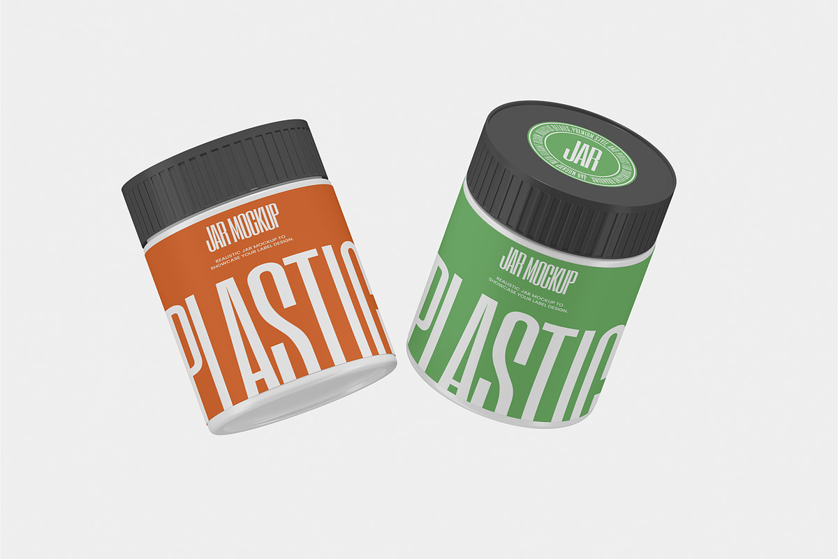 Plastic Stain Remover Jar Mockup, a Packaging Mockup by Unerispace (Photo 5 of 5)