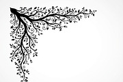 50 Tree Branch Corner Silhouette, a Decorative Illustration by Amazin_art (Thumbnail 18 of 27)