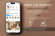 Light & Shadows: Aesthetic Reels Vid, a Social Media Template by MONO KEY STUDIO (Thumbnail 4 of 8)