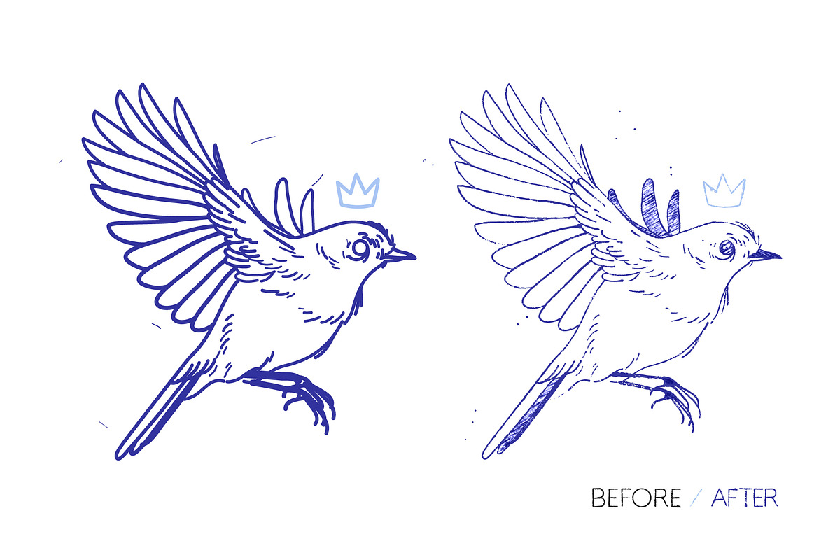 Used Ballpoint Pen Brushes, a Brush Add-On by Side Project (Photo 5 of 7)