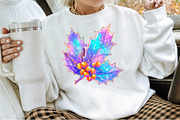 Iridescent Christmas Clipart Bundle, an Illustration by Sublimation Artist (Thumbnail 4 of 6)