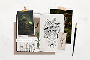 Mystical Mushrooms - graphic kit, an Animal Illustration by My Space Garden (Thumbnail 8 of 17)