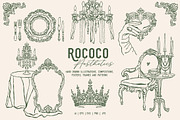 Hand Drawn Vintage Whimsical Bundle, a Seasonal Illustration by VerAna (Thumbnail 5 of 6)