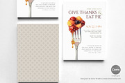 Thanksgiving Invite Canva Temp - 21, a Marketing Template by BloomToLife By Dona (Thumbnail 2 of 5)