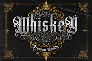 Artgravis Modern Blackletter, a Blackletter Font by dansdesign (Thumbnail 2 of 7)