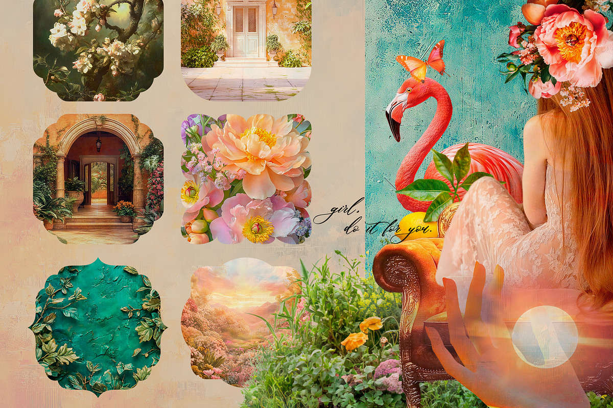 Eden's Garden Collage Creator, an Object Graphic by Anna Babich (Photo 7 of 9)