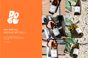 Any Bottle Mockup Set - Vol 1, a Product Mockup by DOBE Studio (Thumbnail 1 of 4)
