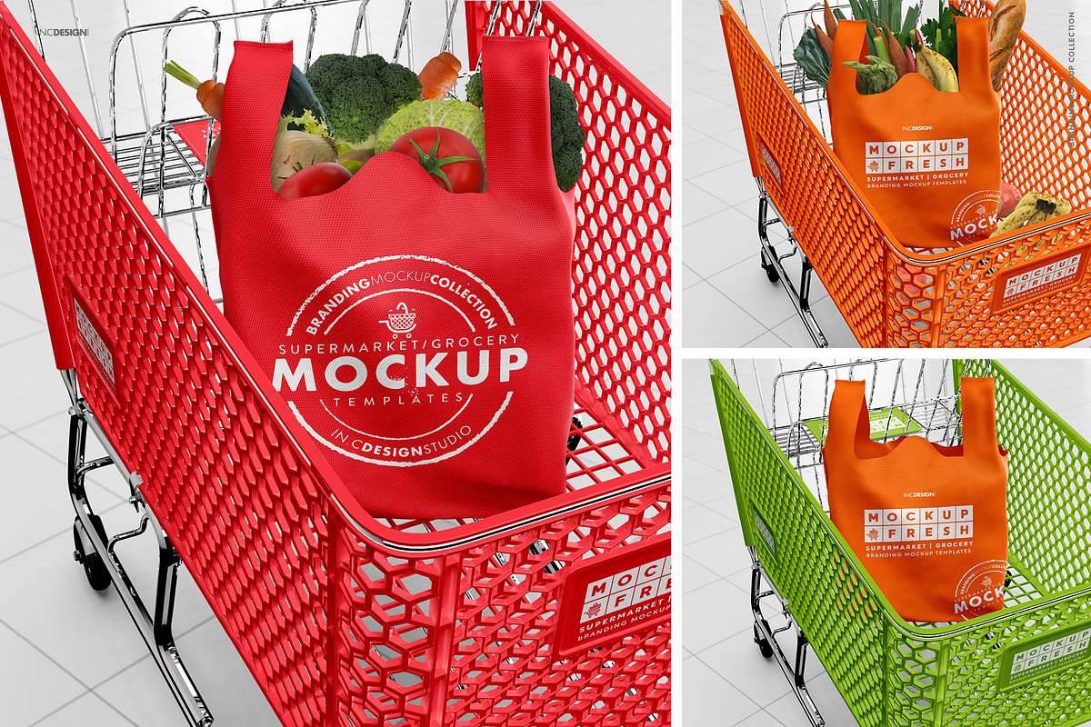 Non Woven Shopping Bag Mockup, a Product Mockup by INCDesign (Photo 8 of 10)