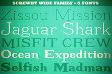 Screwby Wide Family