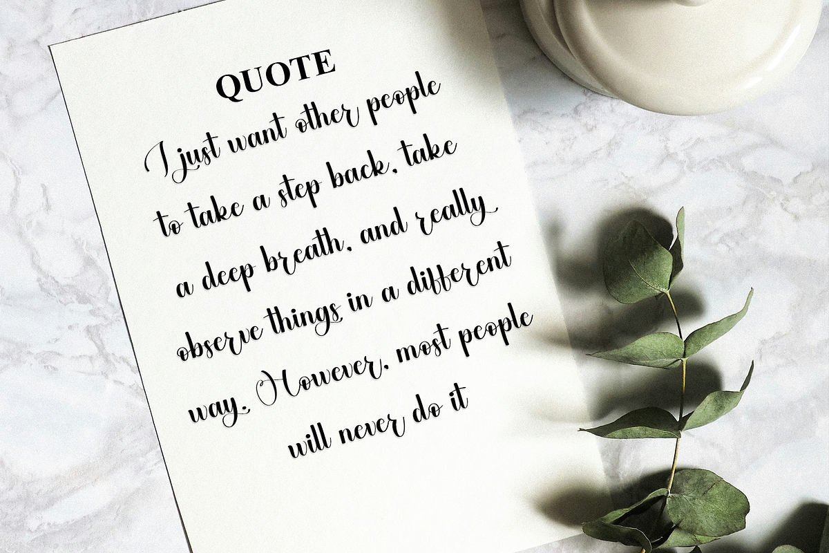 Family History, a Handwritten Font by InermediaSTUDIO (Photo 6 of 8)