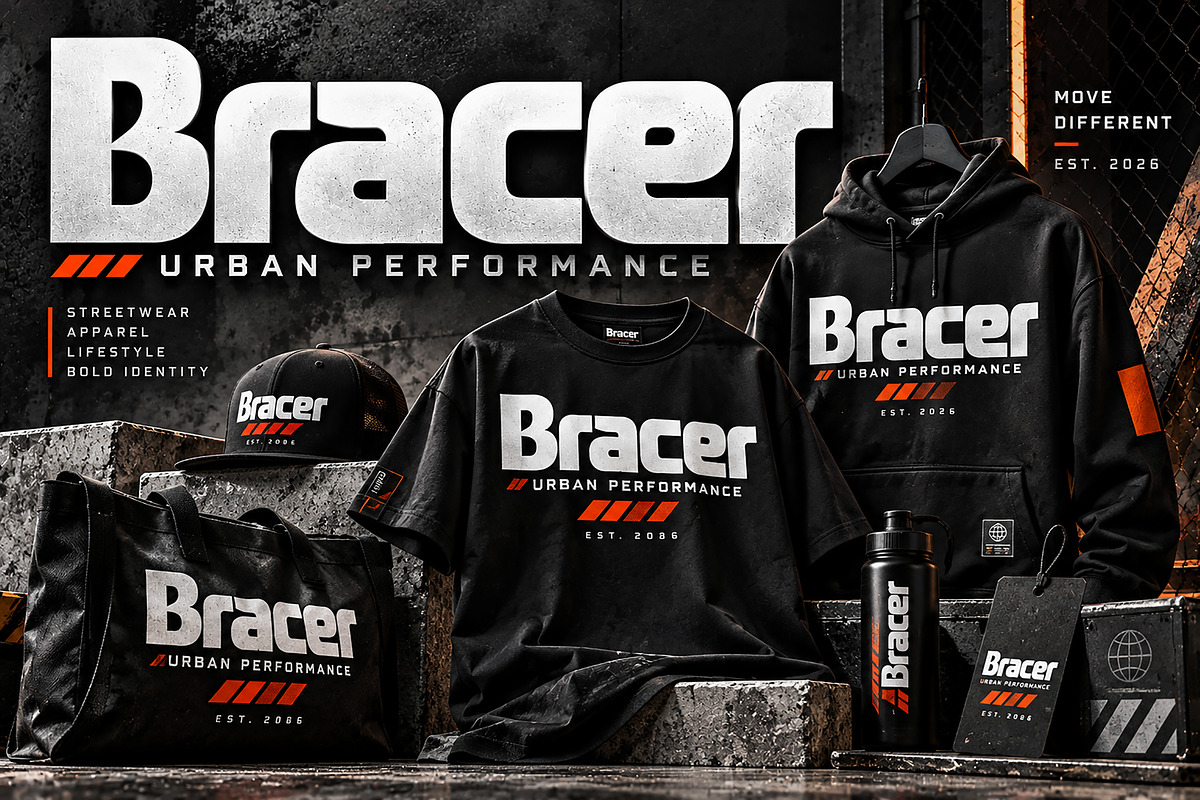 Bracer, a Sans Serif Font by Wow Magic (Photo 4 of 4)