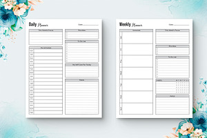 2023 Daily Weekly & Monthly Planner