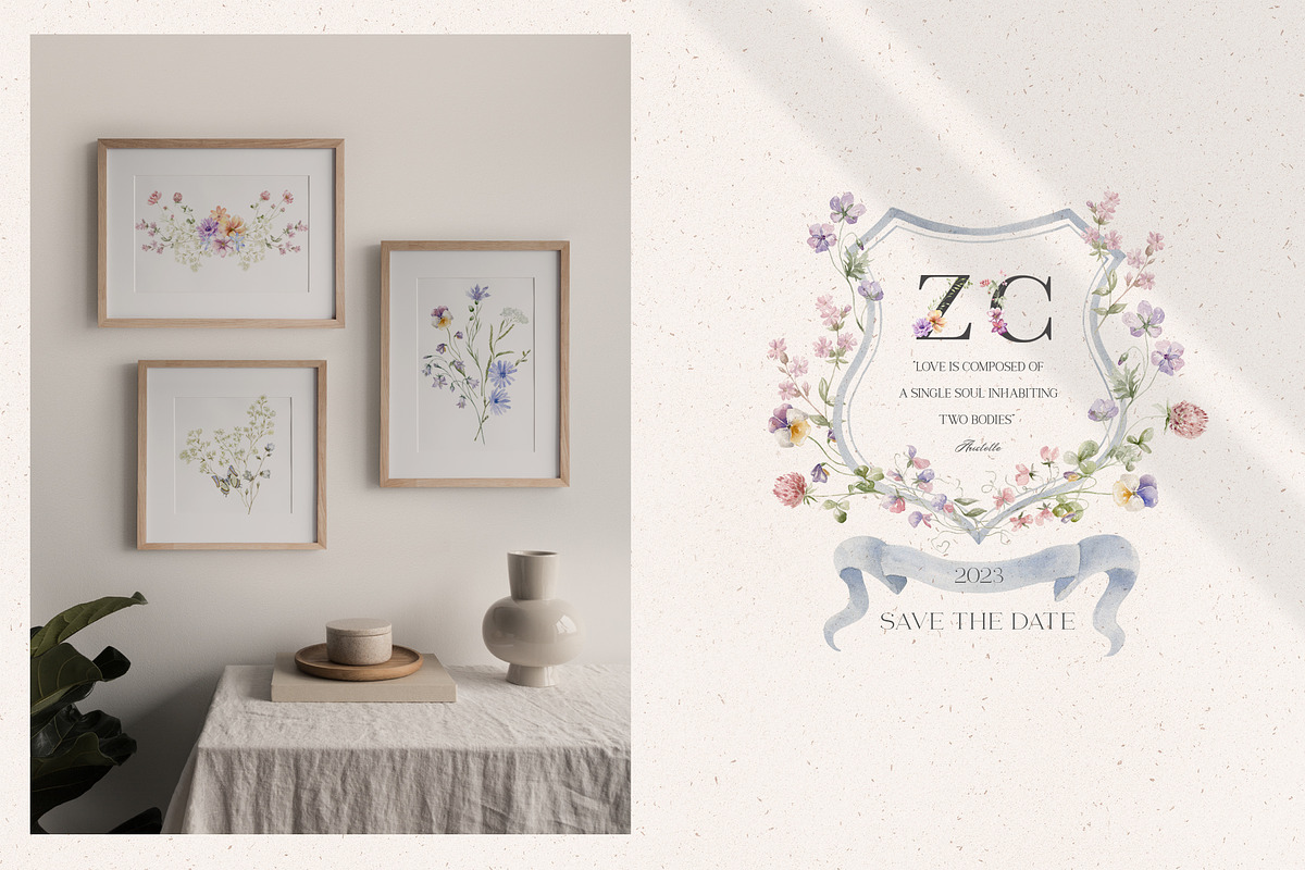 World of Butterflies & Wild Flowers., a Seasonal Illustration by Designwork (Photo 3 of 20)