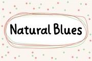 Natural Blues font, a Sans Serif Font by pizzadudedotdk (Thumbnail 1 of 4)