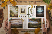 Mabon Celtic Autumn Watercolor Set, an Illustration by Fluffy Unicorn (Thumbnail 5 of 11)