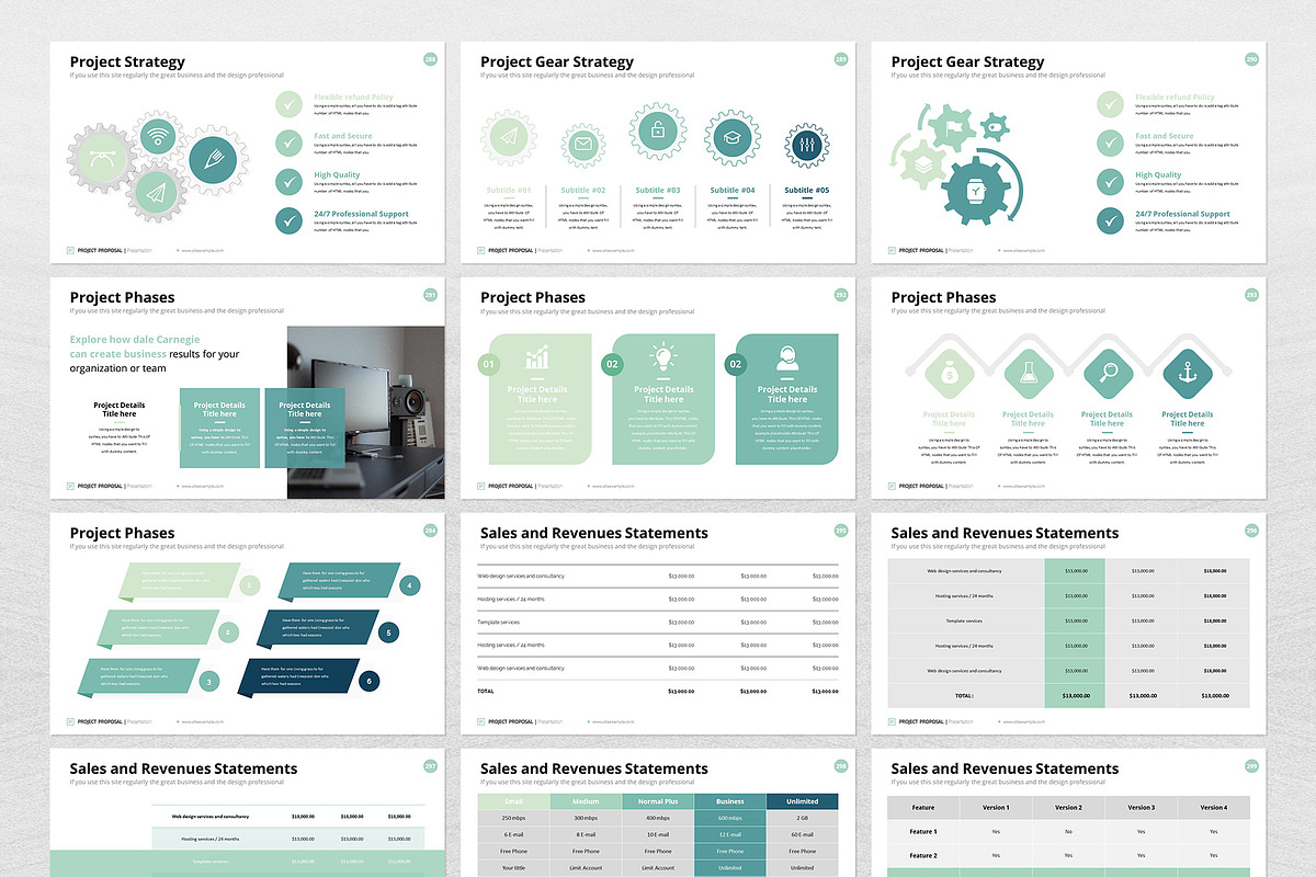 Project Proposal Keynote Template, a Presentation Template by WhiteGraphic (Photo 10 of 13)