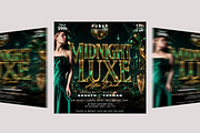 Midnight Luxe After Dark Party Flyer, a Flyer Template by Posterfello (Thumbnail 4 of 4)