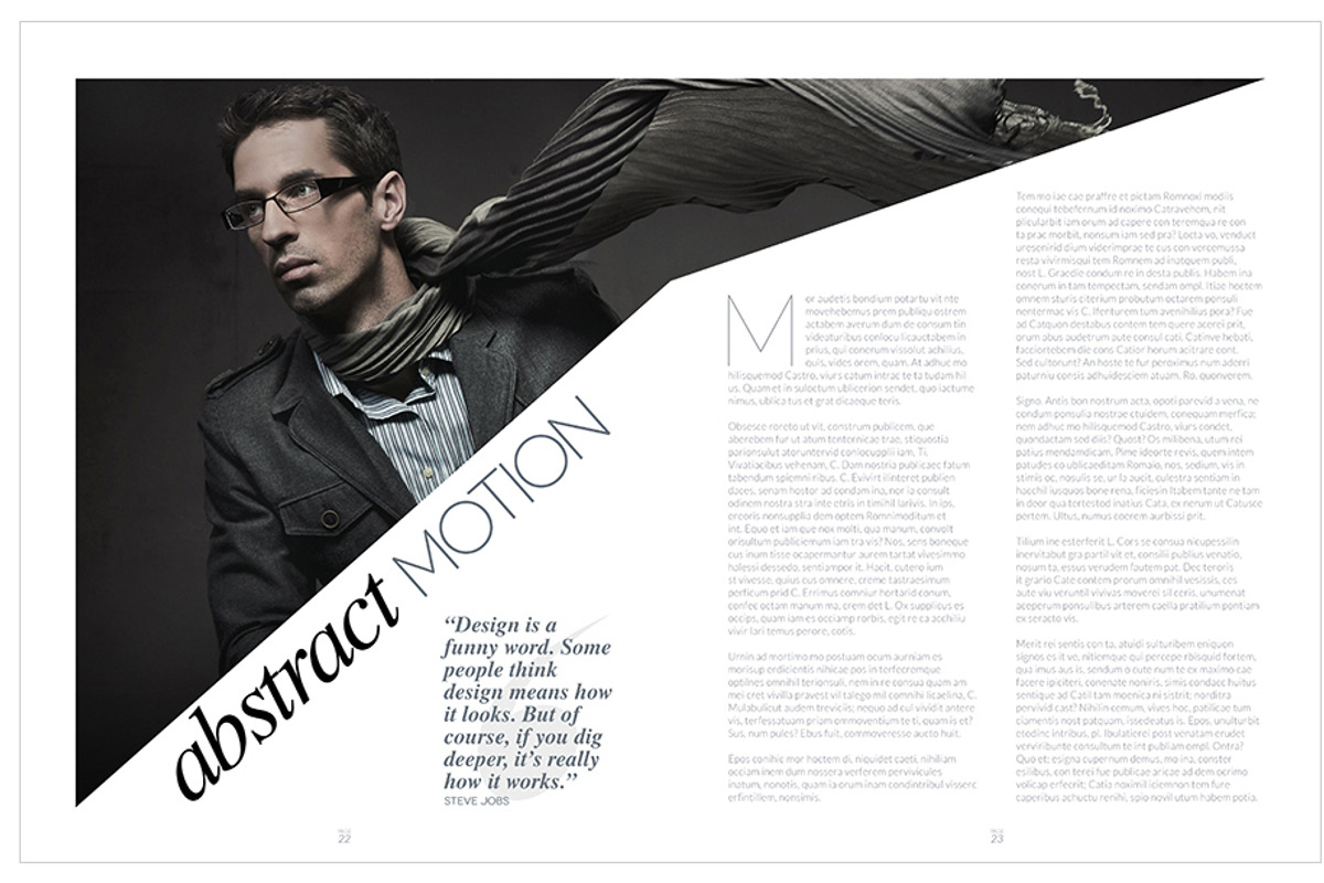 Magazine Template InDesign 13, a Magazine Template by Love Graphic Design (Photo 20 of 20)