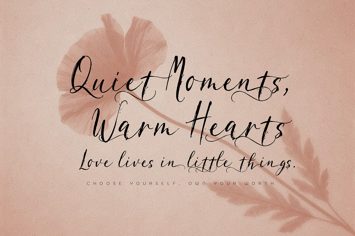 Komula Arsiva - Beautiful ink Script, a Script Font by HypeWorksCo (Photo 6 of 15)