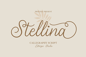 Stellina - Script Font
