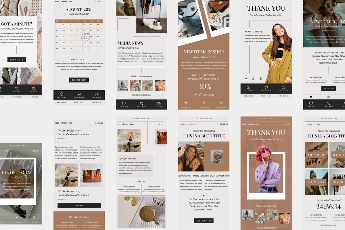 E-Mail Marketing Templates, an Email Template by Promo Graphics (Photo 4 of 4)