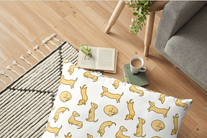 Sausage Dog Dachshund Pattern