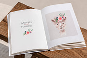Watercolor Animal Portraits, an Animal Illustration by YuliyaArtGarden (Thumbnail 4 of 5)