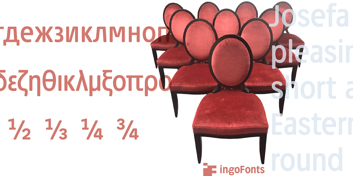 Josefa Rounded Pro, a Sans Serif Font by ingoFonts (Photo 9 of 10)