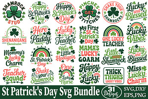St Patrick's Day Svg Bundle, an Object Graphic by DollarSmart