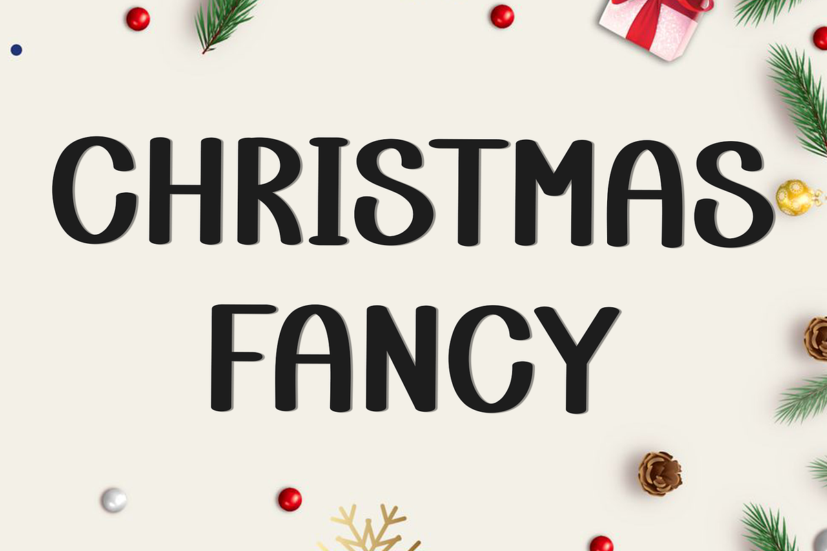 Christmas Fancy, a Script Font by InermediaSTUDIO (Photo 1 of 8)