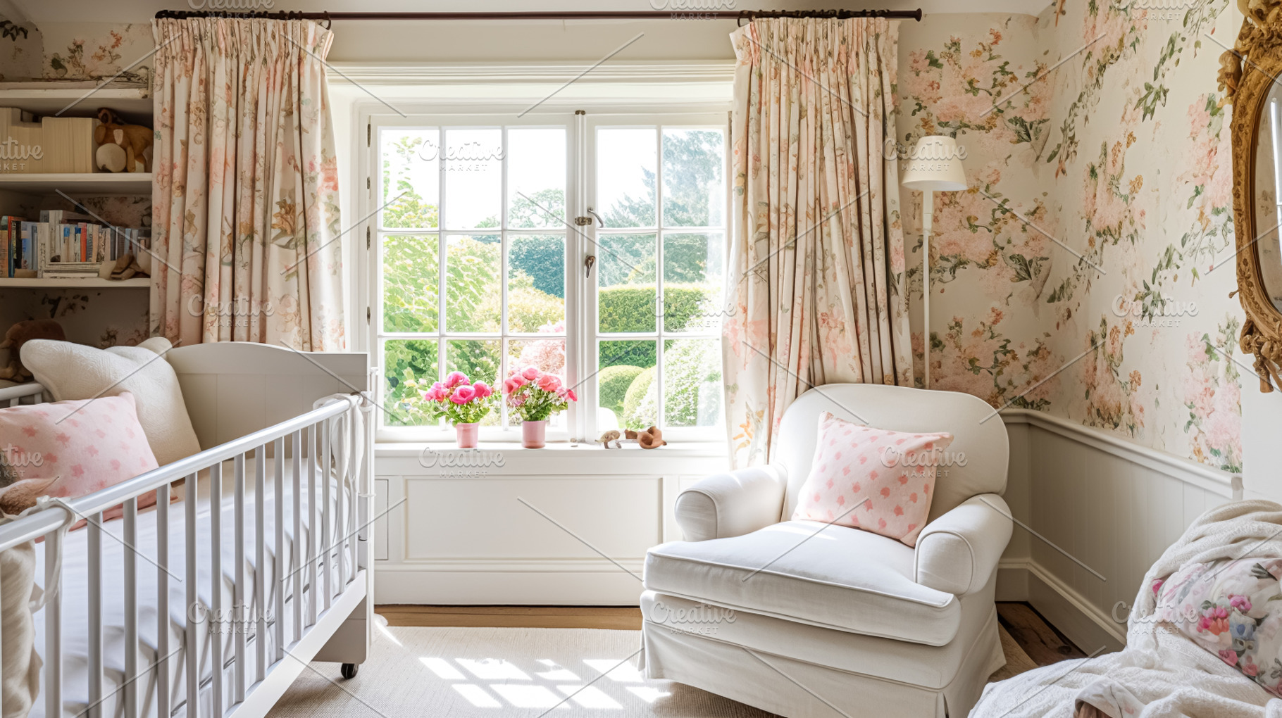 Baby room decor and interior design inspiration in the English c, an Architecture Photo by Studio ANNA