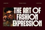 Amover - Bold Geometric Font, a Sans Serif Font by limitype (Thumbnail 5 of 12)