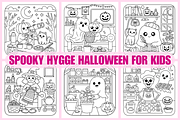 Spooky Hygge Halloween For Kids, a Seasonal Illustration by Coco Bloom (Thumbnail 1 of 3)