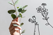 60 Plant & Floral Icons - Flower, an Outline Icon by Hatch Design Workshop (Thumbnail 3 of 11)