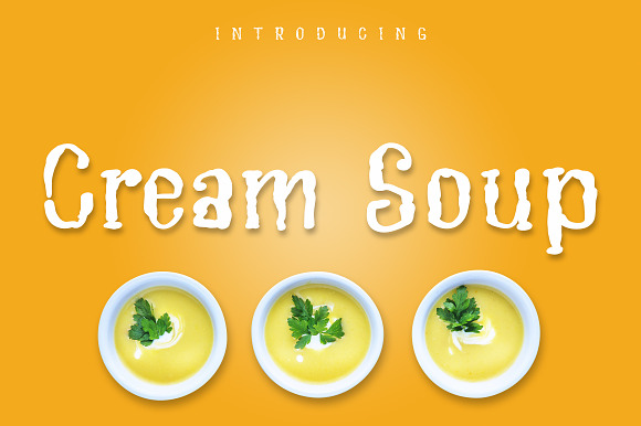 Cream Soup | Sauce Made Font preview 7