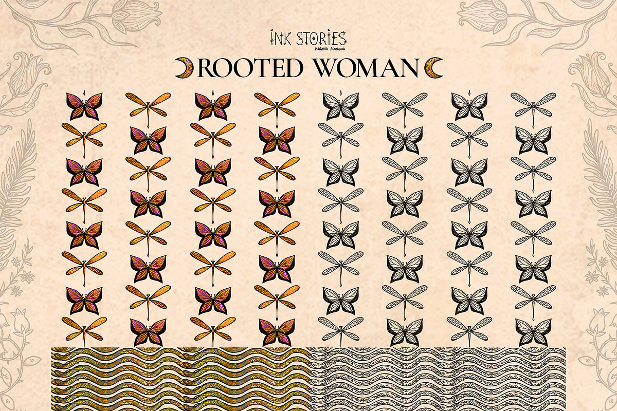 Rooted Woman | Sacred Feminine, a Person Illustration by Ink Stories (Photo 9 of 16)