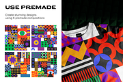BRICKS VOL2 Patterns Collection, a Pattern Graphic by Katedsgn (Thumbnail 3 of 11)
