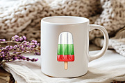 Hand-Drawn Christmas in July Clipart, an Illustration by Watercolor design (Thumbnail 2 of 6)