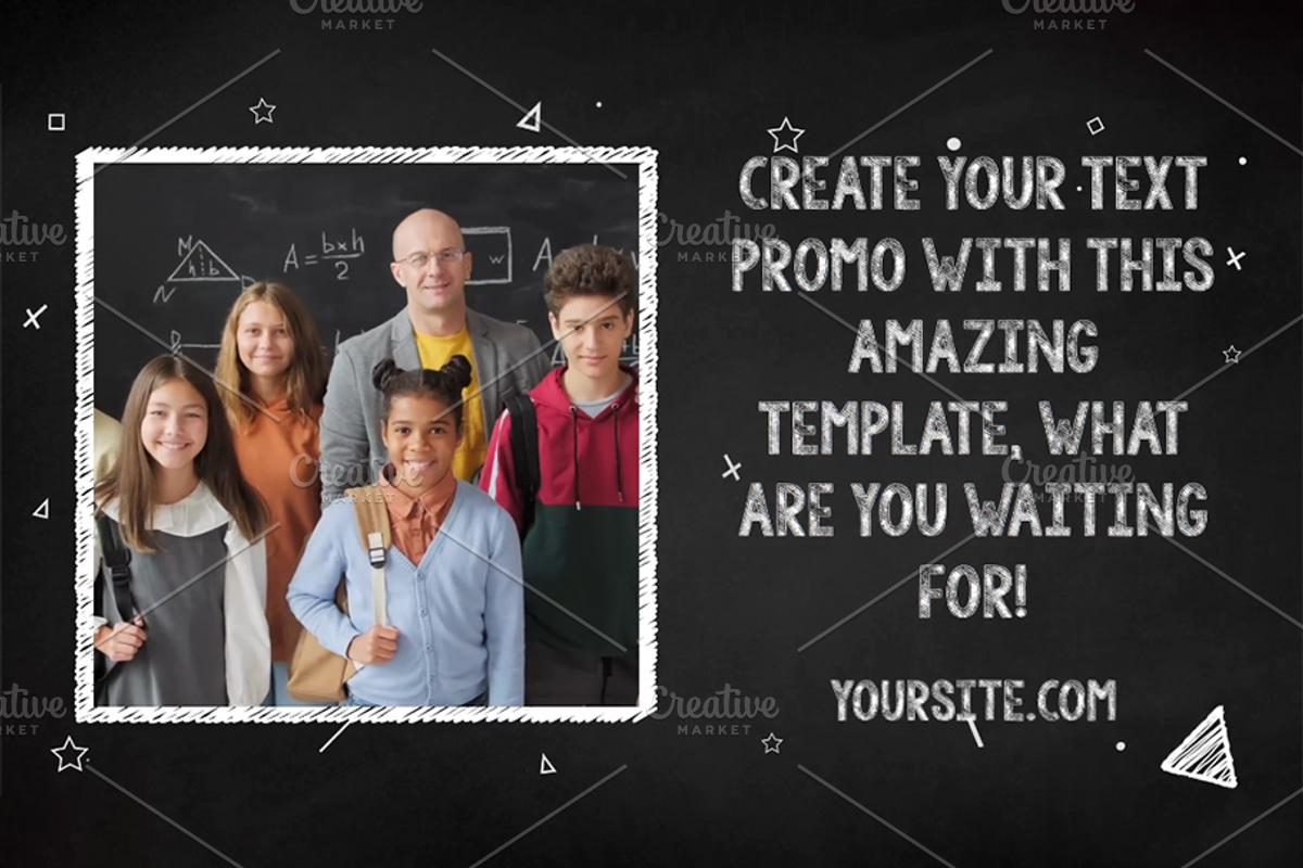 Chalkboard Titles, a Templates & Theme by VaheGrigoryan (Photo 11 of 13)