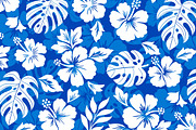 Blue Hawaiian Shirt Pattern, a Pattern Graphic by MISS CHATZ (Thumbnail 3 of 3)