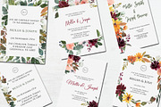 Fall and Winter Flowers Large Bundle, an Illustration by Graphic Blue Bird (Thumbnail 6 of 8)
