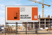 3 Construction Site Billboard Mockup, an Advertising Mockup by smishura (Thumbnail 2 of 8)