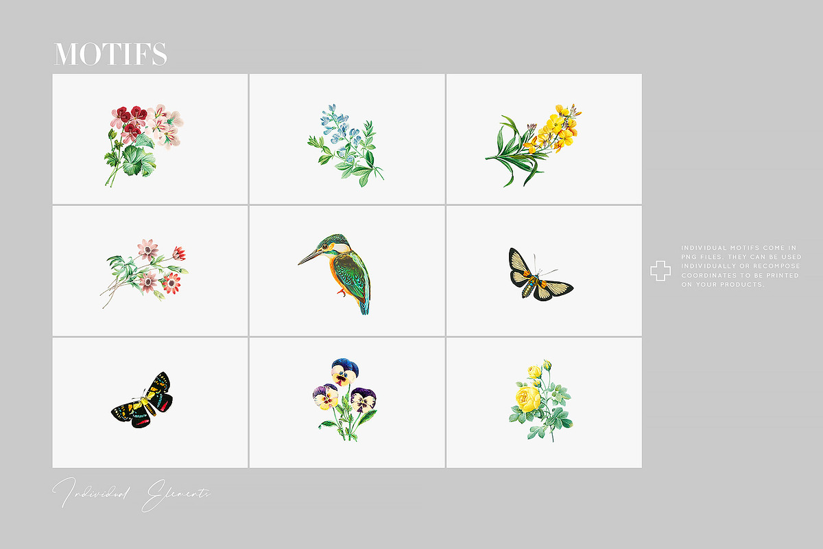 Summer Bloom Seamless Prints & Motif, a Pattern Graphic by TSTUDIO (Photo 5 of 10)