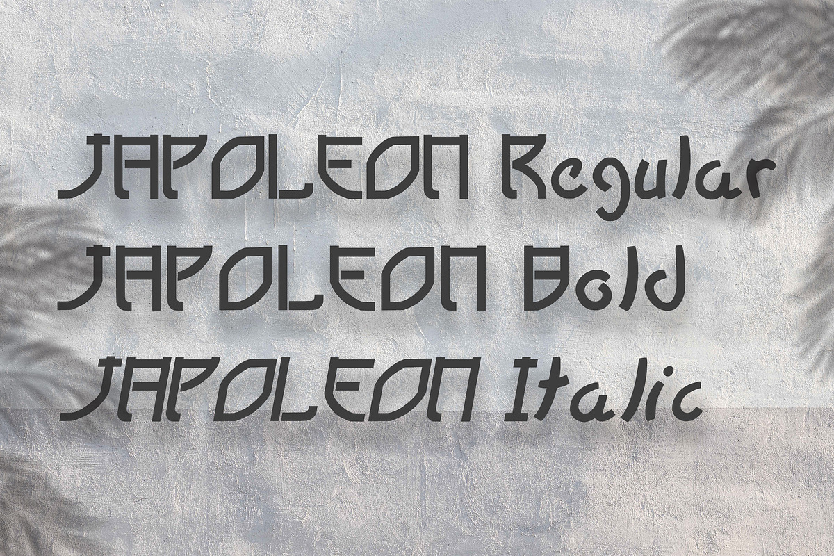 Japoleon Regular - Japan Style Font, a Symbol Font by NOX Labs (Photo 4 of 5)