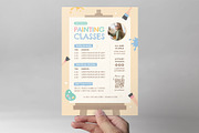 Kids Painting Class Flyer, a Flyer Template by BrandPacks (Thumbnail 2 of 6)
