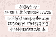 Hartfordshire, a farmhouse font, a Script Font by Rachel White Art (Thumbnail 2 of 14)