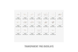 Bokeh Dust Transparent PNG Overlays